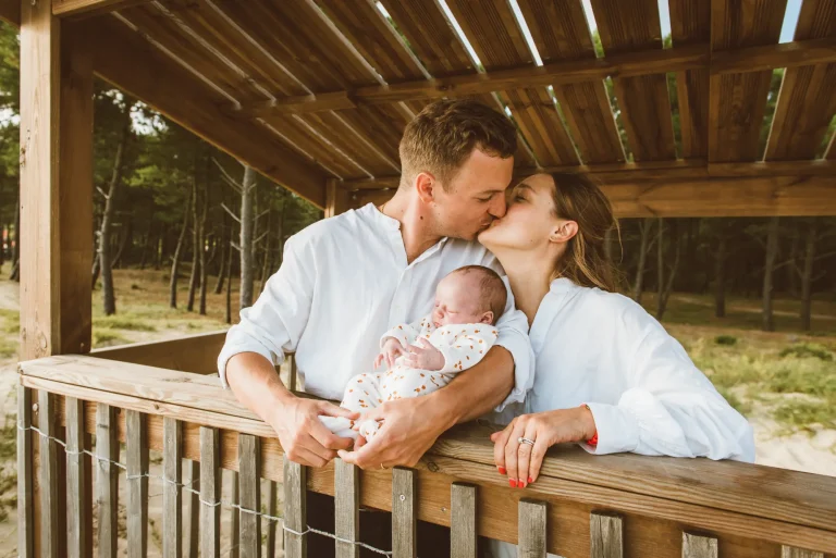 photo famille bebe lapalmyre